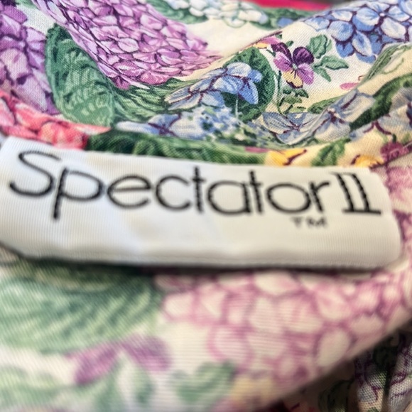 Vintage Spectator II Floral Cottage Core Prairie 60s Pearl Snaps Housecoat Dress - Picture 9 of 10